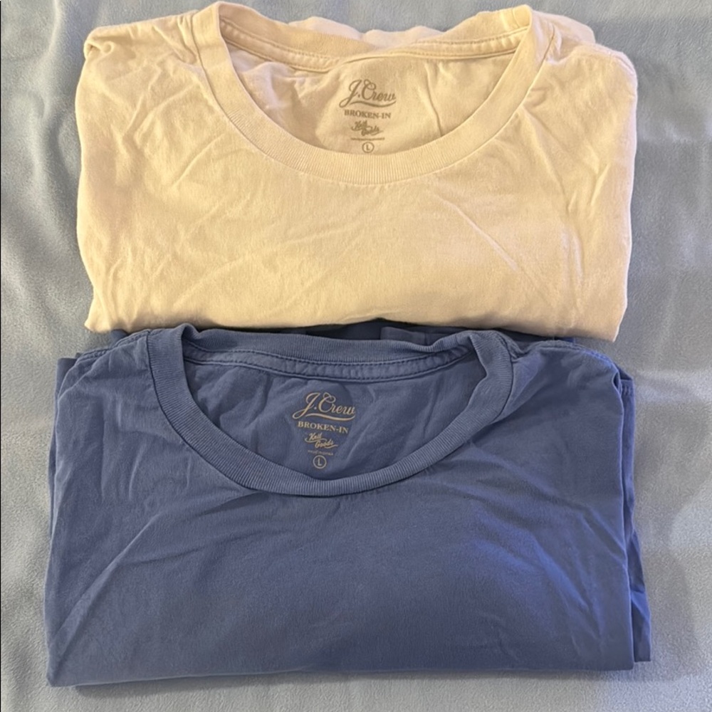 J. Crew broken-in tees